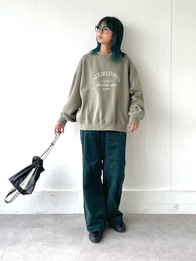 「アイテム（リング）」を使った、じまれなさん（レディース・162cm・20代）の秋コーディネート