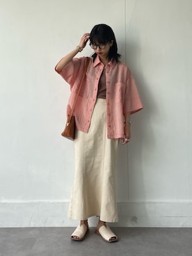 じまれなさん（レディース・162cm）の春コーディネート