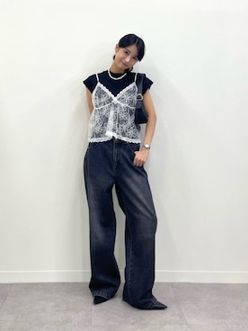 「ciite'（シーテ）のアイテム」を使った、じまれなさん（レディース・163cm）の夏コーディネート