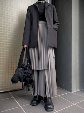 「CLANE（クラネ）のアイテム」を使った、Nさん（レディース・163cm）の春コーディネート