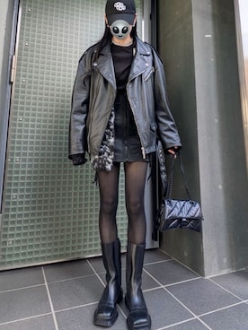 「PRANK PROJECT（プランクプロジェクト）のアイテム」を使った、Nさん（レディース・163cm）の春コーディネート