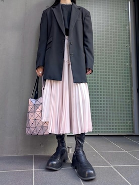 「Handmade（ハンドメイド）のアイテム」を使った、Nさん（レディース・163cm）の秋コーディネート