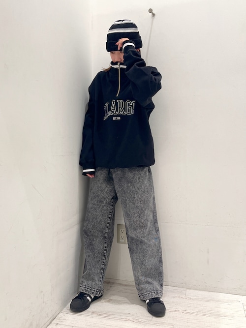 komachi(XLARGE/X-girlお台場(X-girl))|XLARGEのスウェットを使った