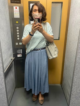 「cocaコーデ」｜紗良さん（レディース・171cm）の夏コーディネート
