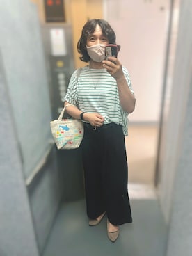 「cocaコーデ」｜紗良さん（レディース・171cm）の夏コーディネート