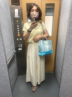 「cocaコーデ」｜紗良さん（レディース・171cm）の夏コーディネート
