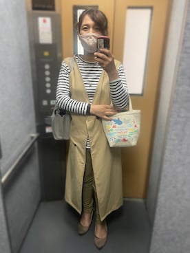 「cocaコーデ」｜紗良さん（レディース・171cm）の春コーディネート