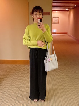 「cocaコーデ」｜紗良さん（レディース・171cm）の秋コーディネート