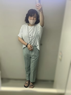 「cocaコーデ」｜紗良さん（レディース・171cm）の夏コーディネート