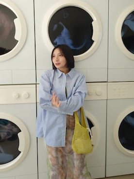 「coen（コーエン）のアイテム」を使った、sakanayuyuさん（レディース・150cm）の夏コーディネート