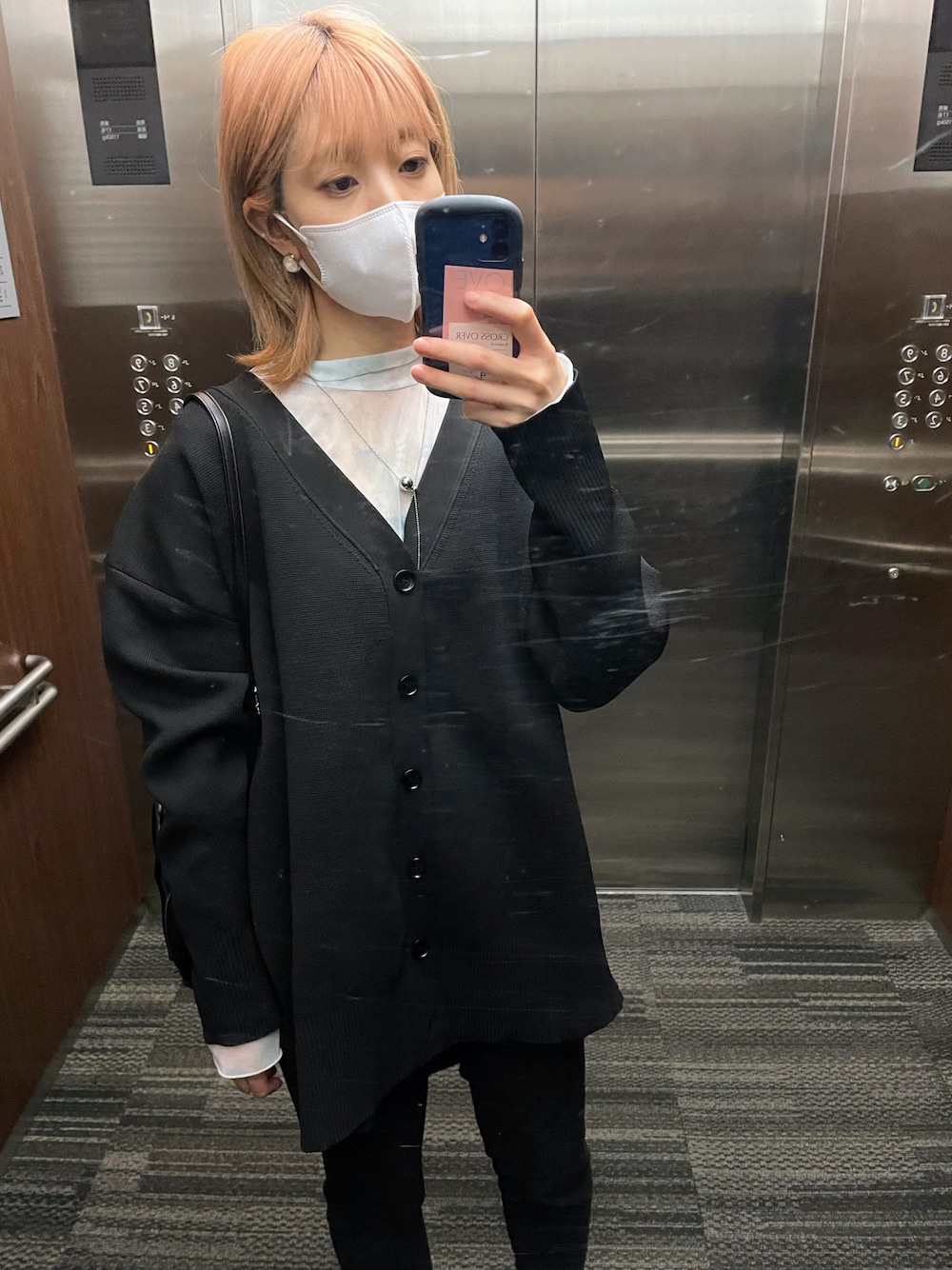 LOWRYS FARM(ローリーズファーム)の「シアースキンハイネックロングスリーブ 191323(Tシャツ/カットソー)」 WEAR コ1499●ローリーズファーム●チノパン●L●ブラウン●