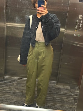 ariesさん（レディース・161cm）の春コーディネート