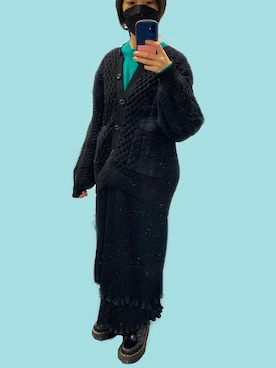 「ニット/セーター」｜ariesさん（レディース・161cm）の冬コーディネート