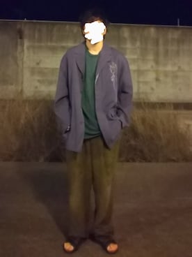「GRASS（グラス）のアイテム（ジャケット/アウター）」を使った、bill1250さん（メンズ・178cm）の冬コーディネート