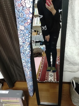 「SHEIN」｜斉賀さん（レディース・173cm・30代）の秋コーディネート