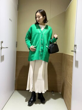 Misakiさん(レディース・166cm)の春コーディネート