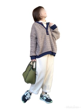 「TREASURE TOPKAPI（トレジャートプカピ）のアイテム」を使った、wondafullさん（レディース・151cm）の春コーディネート