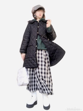 「第2回おそろであそぼ」｜wondafullさん（レディース・151cm）の冬コーディネート