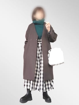 wondafullさん（レディース・151cm）の冬コーディネート