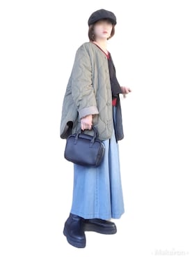 「URBAN RESEARCH Sonny Label（アーバンリサーチサニーレーベル）のアイテム（その他アウター）」を使った、wondafullさん（レディース・151cm）の秋コーディネート