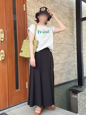「SHAKA（シャカ）のアイテム」を使った、wondafullさん（レディース・151cm）の夏コーディネート