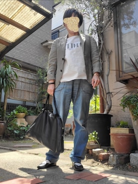 「NOMBRE IMPAIR（ノンブルアンペール）のアイテム（ジャケット/アウター）」を使った、yuico0さん（レディース・148cm）の春コーディネート