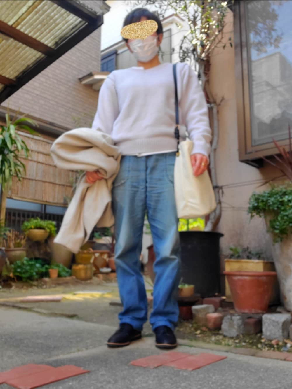 steven alan ニット　パープル Steven Alan＞ショート リブ プルオーバー ニット