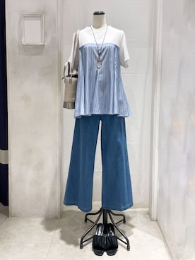 thshcさん(レディース・154cm)の夏コーディネート