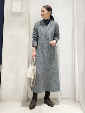 thshcさん(レディース・154cm)の冬コーディネート
