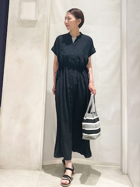 「grove（グローブ）のアイテム」を使った、thshcさん（レディース・154cm）の夏コーディネート