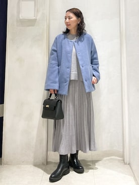 thshcさん（レディース・154cm）の冬コーディネート