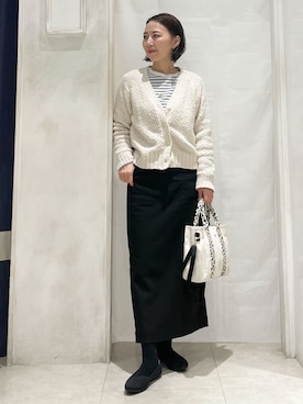 「Lee（リー）のアイテム（バッグ）」を使った、thshcさん（レディース・154cm）の春コーディネート