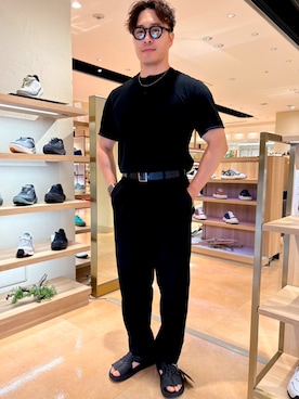 「MALIBU SANDALS（マリブサンダルズ）のアイテム」を使った、じーすけさん（メンズ・175cm）の夏コーディネート