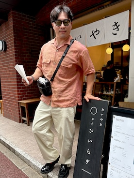 「アイテム（アクセサリー）」を使った、じーすけさん（メンズ・175cm・30代）の秋コーディネート