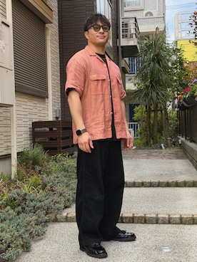 「COLE HAAN（コールハーン）のアイテム」を使った、じーすけさん（メンズ・175cm）の春コーディネート