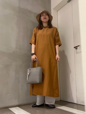 「FORK&SPOON（フォークアンドスプーン）のアイテム」を使った、ﾀ ｶ ﾊ ｼさん（レディース・170cm）の春コーディネート