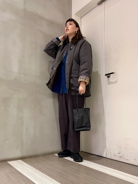 「アイテム（テーラードジャケット）」を使った、ﾀ ｶ ﾊ ｼさん（レディース・170cm）の秋コーディネート