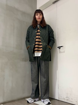 「New Balance」｜「アイテム（その他アウター）」を使った、ﾀ ｶ ﾊ ｼさん（レディース・170cm）の秋コーディネート