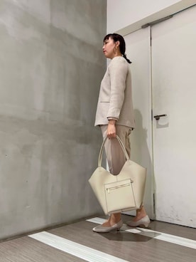 「アイテム（セットアップ）」を使った、ﾀ ｶ ﾊ ｼさん（レディース・170cm）の冬コーディネート