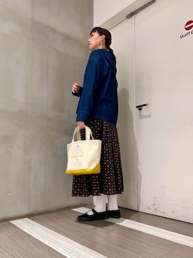 「アイテム（その他ヘアアクセサリー）」を使った、ﾀ ｶ ﾊ ｼさん（レディース・170cm）の秋コーディネート