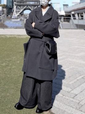 ハミルトンさん（メンズ・170cm）の冬コーディネート