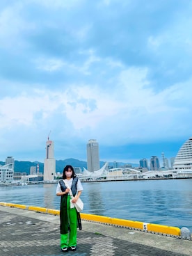 suririn88さん（レディース・160cm）の夏コーディネート