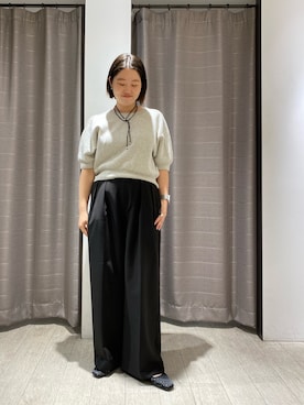 「アイテム（チョーカー）」を使った、oishi_mamaさん（レディース・160cm）の秋コーディネート