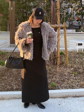 「アイテム（チョーカー）」を使った、oishi_mamaさん（レディース・160cm）の秋コーディネート