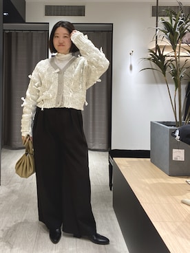 「アイテム（ブーツ）」を使った、oishi_mamaさん（レディース・160cm・30代）の冬コーディネート