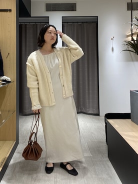 「outfit」｜「アイテム（ワンピース/ドレス）」を使った、oishi_mamaさん（レディース・160cm）の秋コーディネート