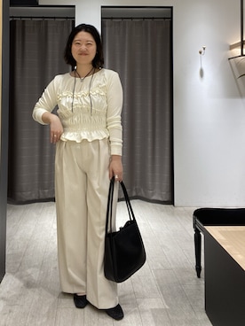 「アイテム（チョーカー）」を使った、oishi_mamaさん（レディース・160cm）の秋コーディネート