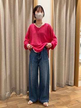 さん(レディース・157cm)の春コーディネート