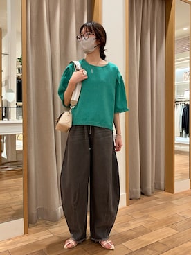 さん(レディース・157cm)の春コーディネート