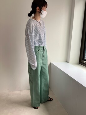 さん(レディース・157cm)の春コーディネート